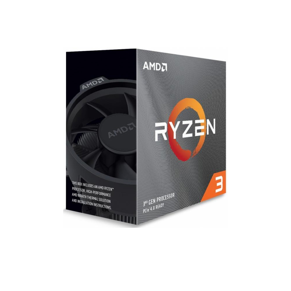 CPU AMD RYZEN™ 3 3100 (4 Core/8 Threads - 3.6 GHz Up to 3.9 GHz - 16MB Cache - AM4)