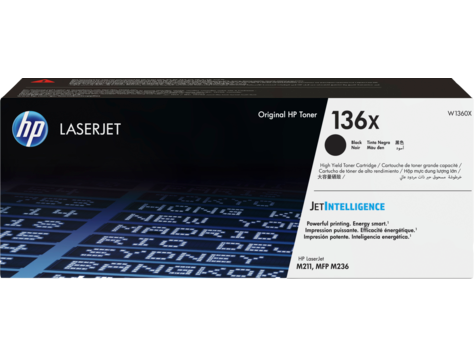 Mực in laser HP 136X W1360X