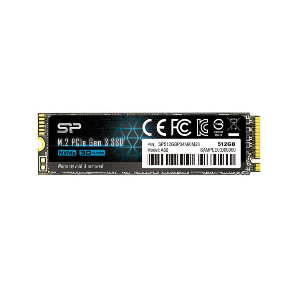 Ổ cứng SSD Silicon Power A60 512GB SP512GBP34A60M28