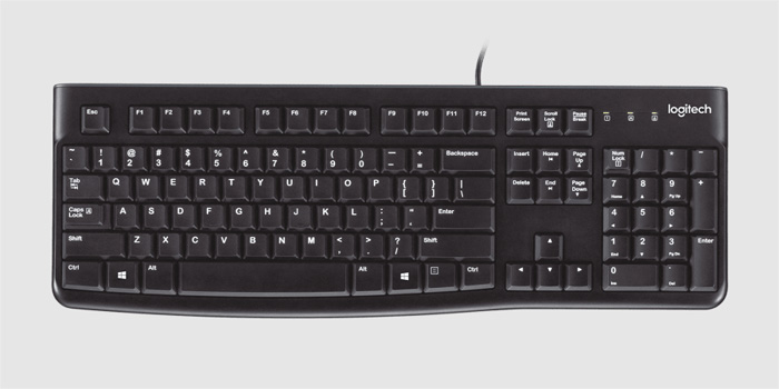 Bàn phím có dây Logitech K120