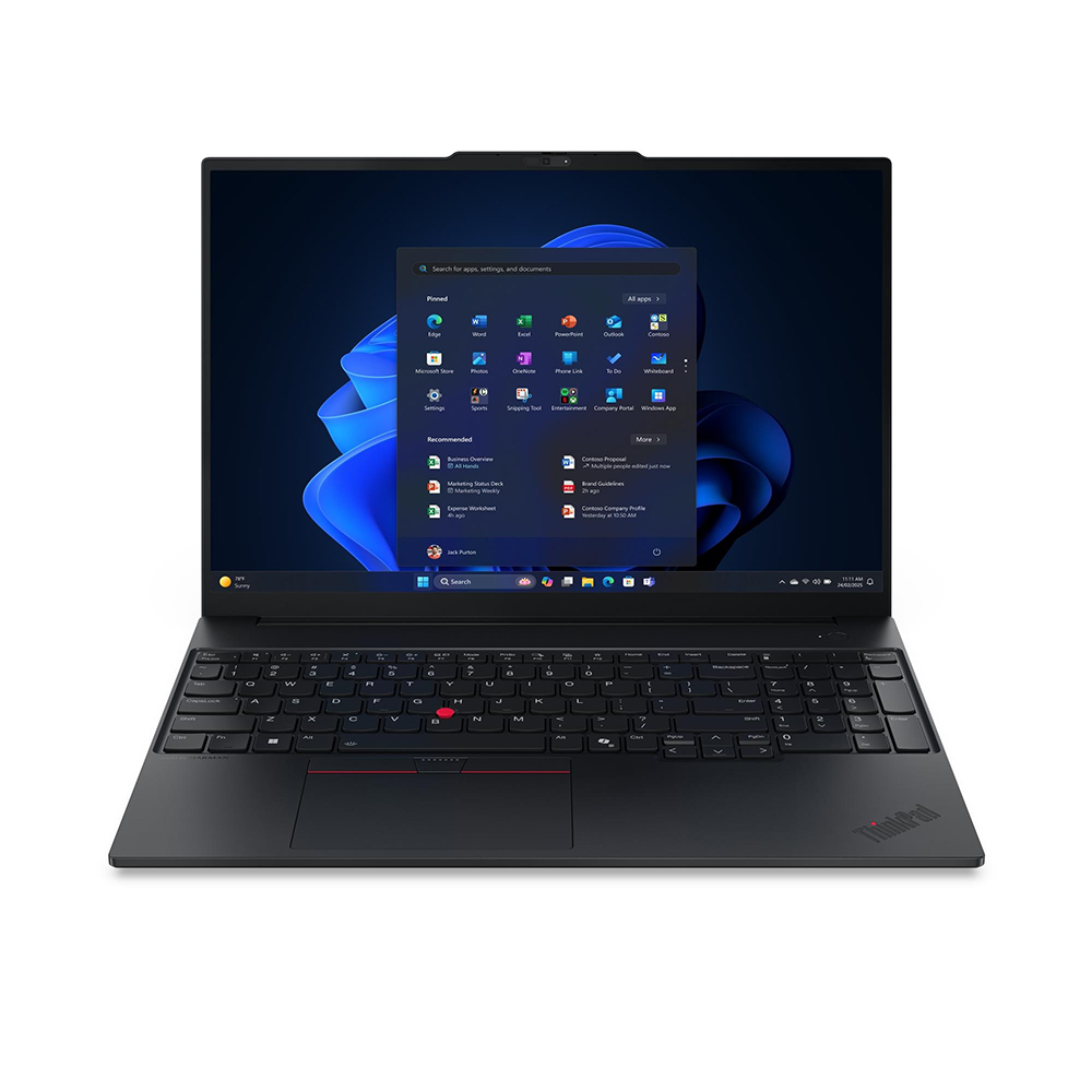 Laptop Lenovo THINKPAD E16 GEN 3U5- 135H/16GD5/512GSSD/16.0WUXGA/ FP/IR/ WIFI6/ BT/3C48/NOOS/LEDKB/2Y/ĐEN