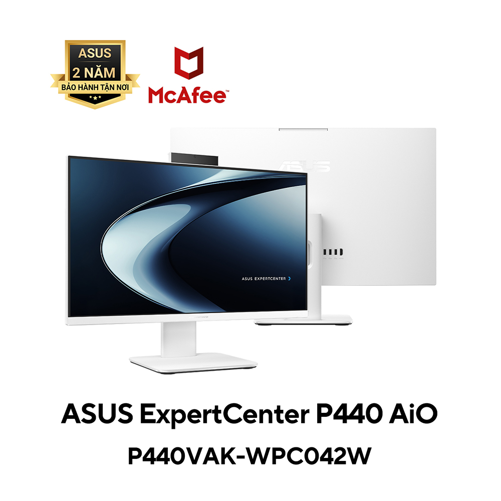 Máy tính để bàn All in one Asus P440VAK-WPC042W (I3-1315U | 8GD5 | 512G-SSD | 23.8FHD | WF6E | BT/WL | KB &M | W11H)