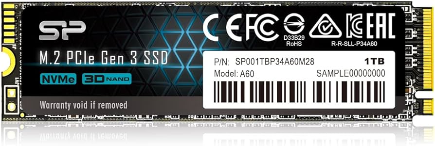 Ổ cứng SSD Silicon Power A60 1TB SP001TBP34A60M28