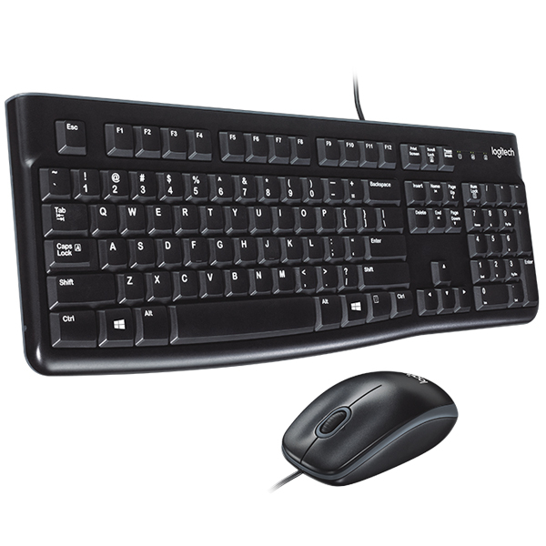Combo bàn phím + chuột có dây Logitech MK120