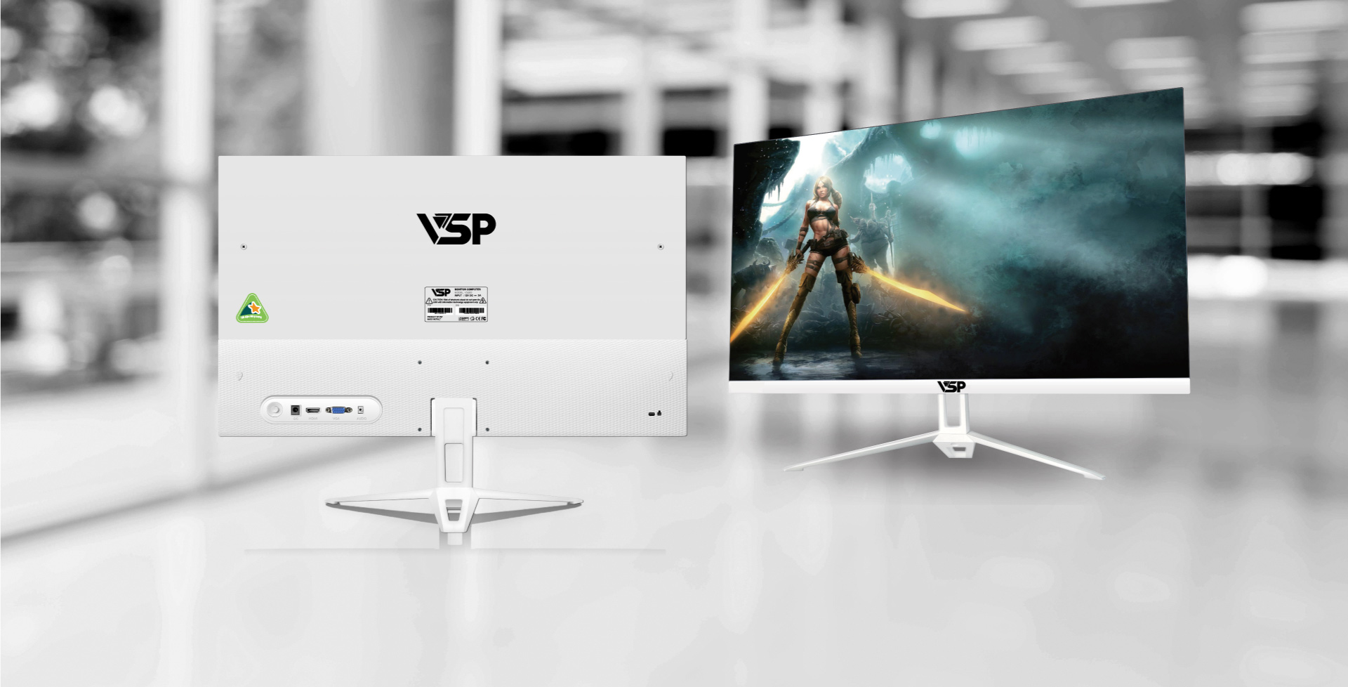 Màn hình VSP V2408S | 23.8 inch, Full HD, IPS, 120 Hz, 2ms