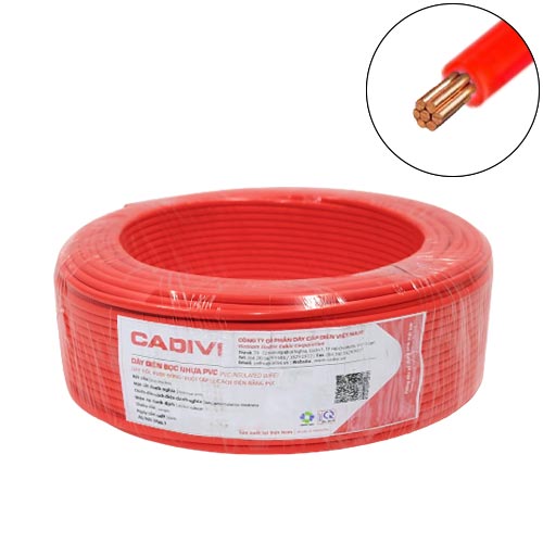 Dây điện Cadivi CV 1.5 - 0,6/1kV