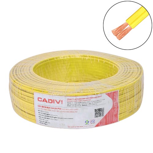 Dây điện Cadivi VCmd 2x2.5 - 0,6/1kV