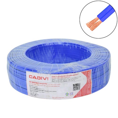 Dây điện Cadivi VCmd 2x1.5 - 0,6/1k