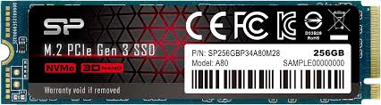 Ổ cứng SSD Silicon Power P34A80 256GB M.2 NVMe SP256GBP34A80M28