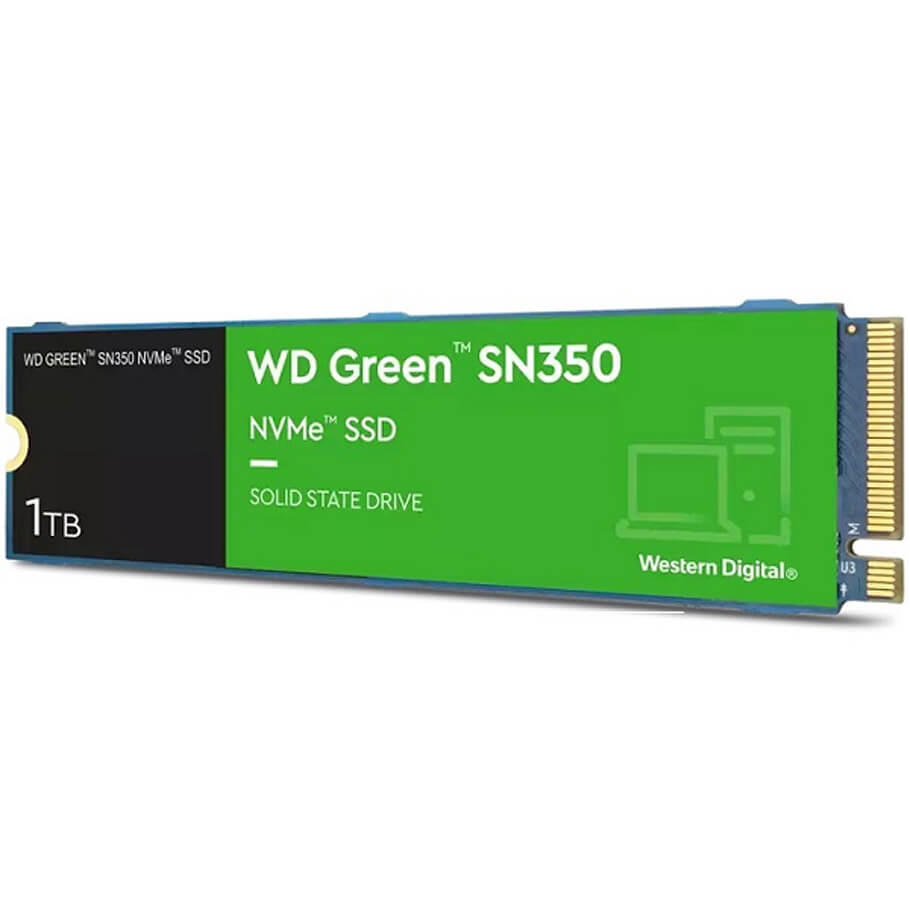 Ổ cứng SSD WD GREEN 1TB SN350 NVMe M.2-2280 PCIe Gen3x4
