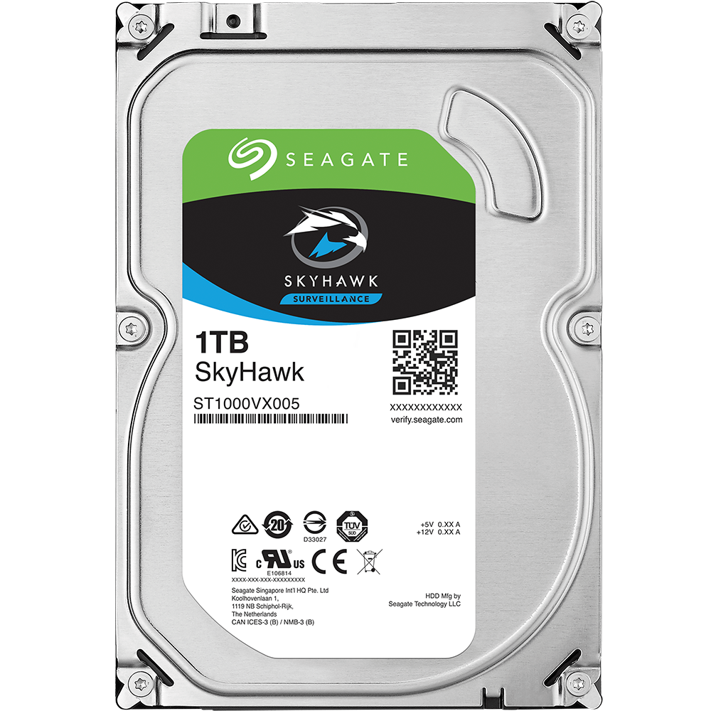 Ổ cứng Seagate Skyhawk 1TB 3.5'' ST1000VX005