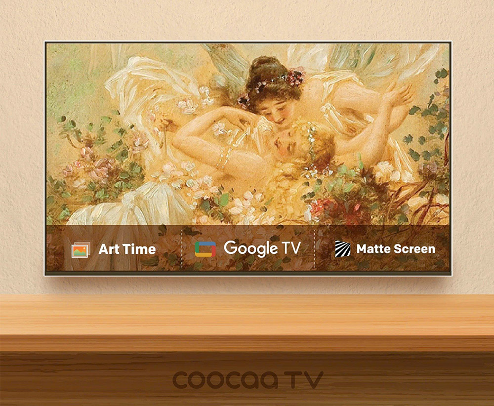 Google Tivi QLED Khung Tranh Coocaa 4K 75 Inch 75LN8000G