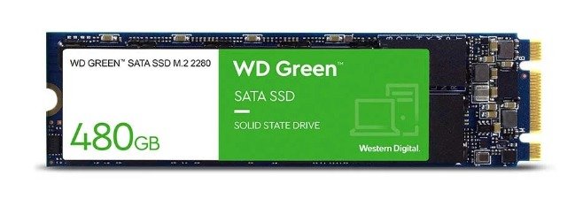 Ổ cứng SSD WD 480GB Green M.2 2280 SATA3 (WDS480G3G0B)
